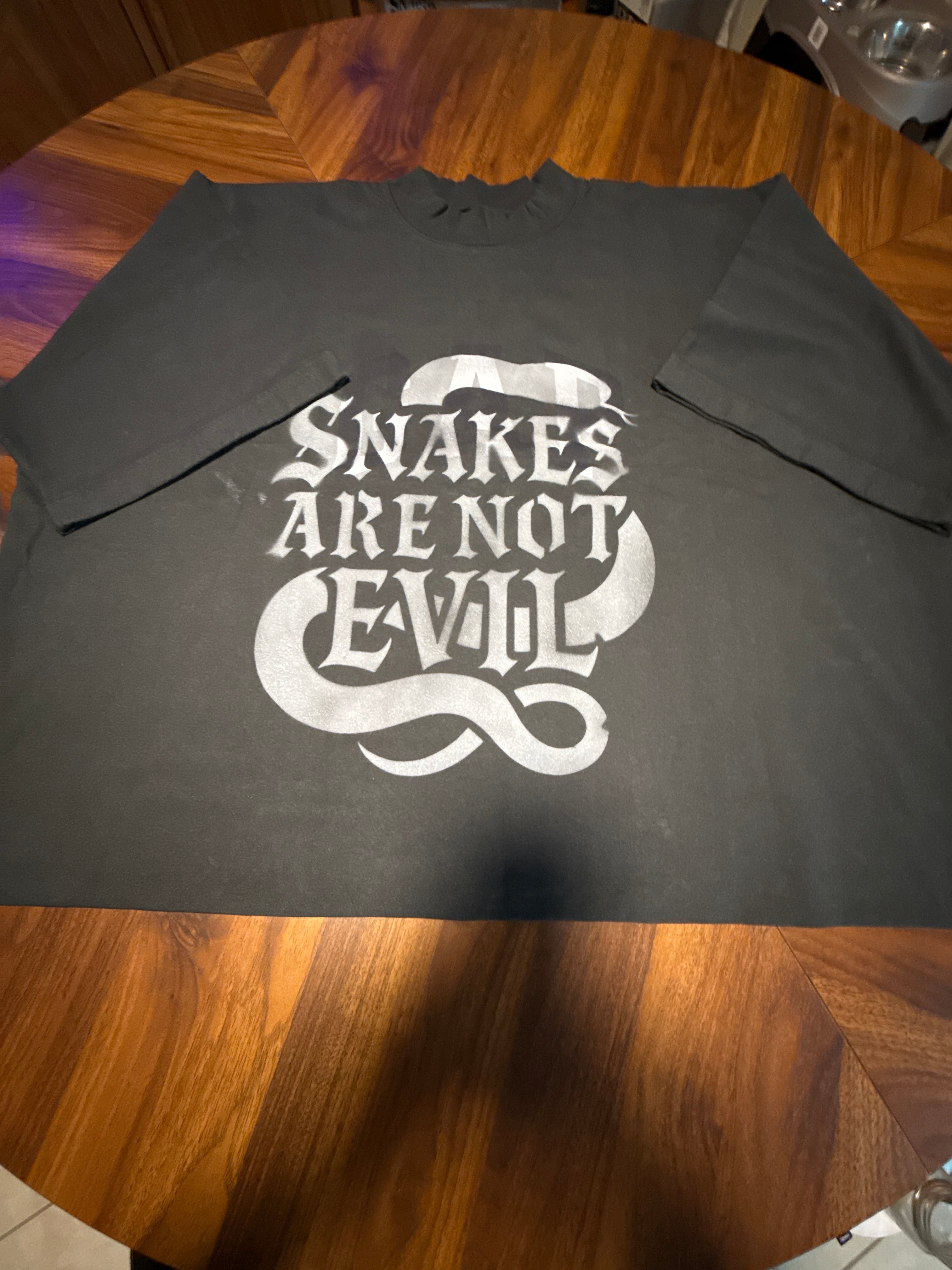 S. A. N. E. exclusive oversize large crop top Dove T