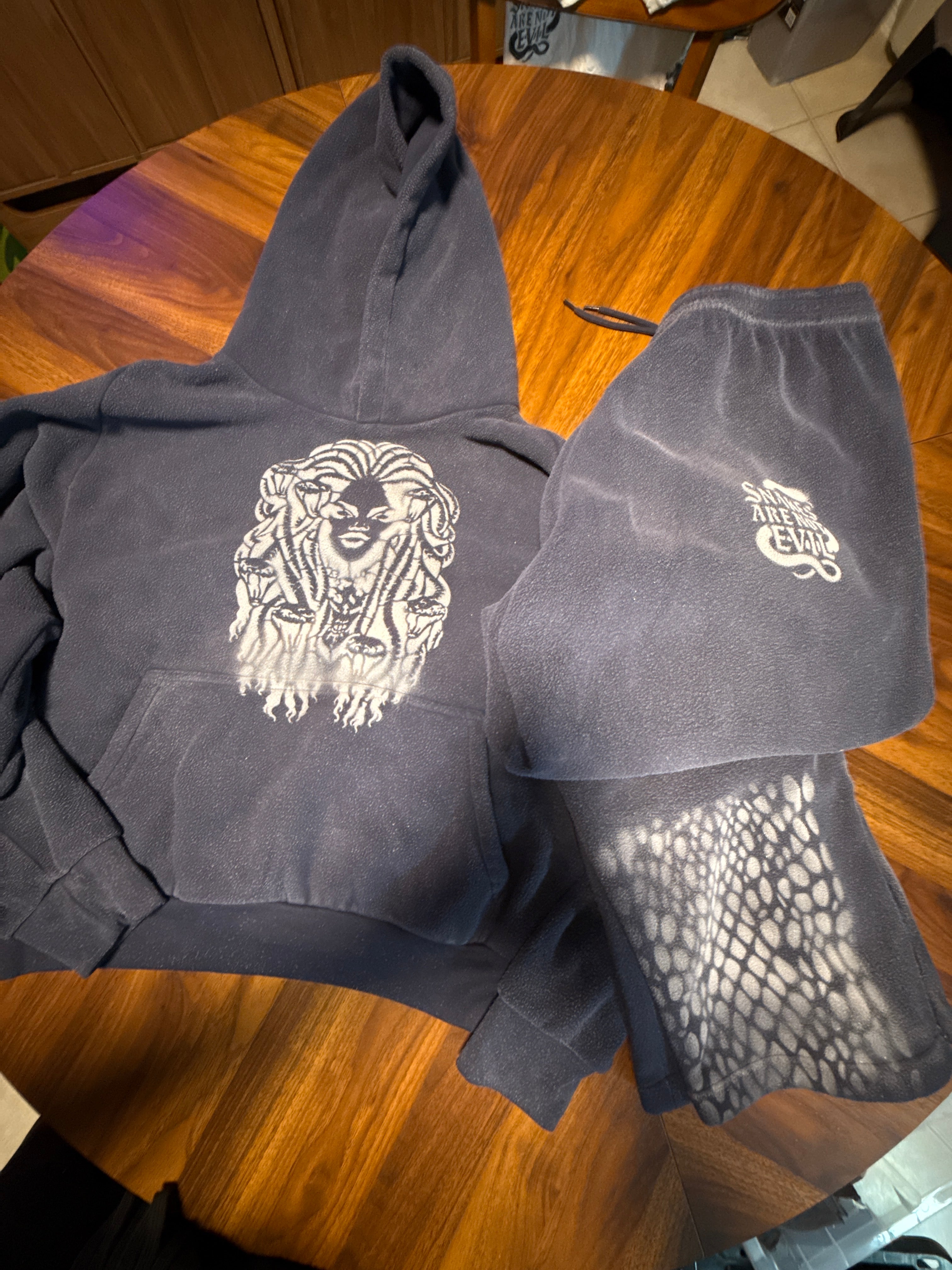 S. A. N. E. exclusive large polo fleece pants set