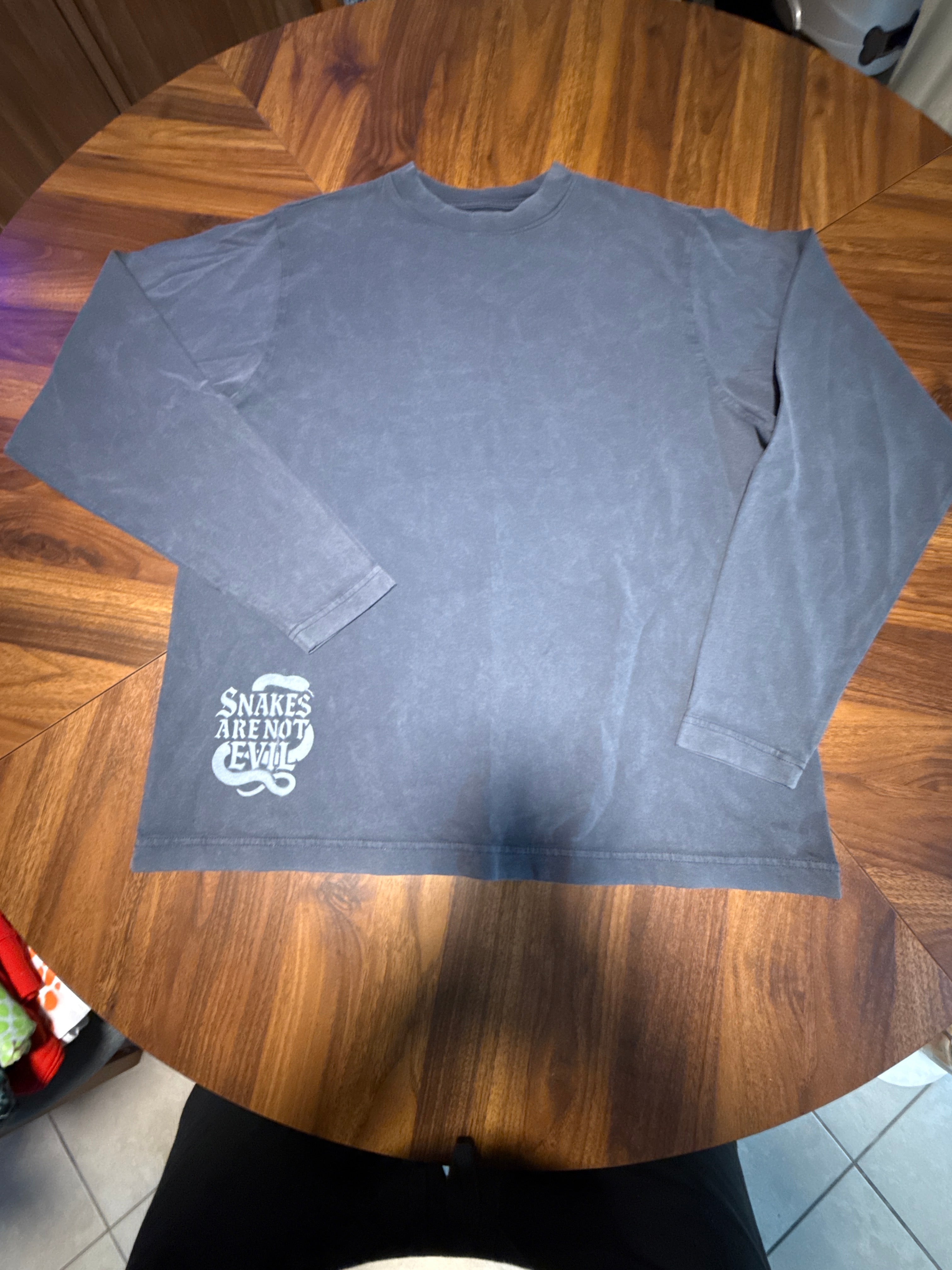 S. A. N. E. oversize medium long sleeve T-shirt