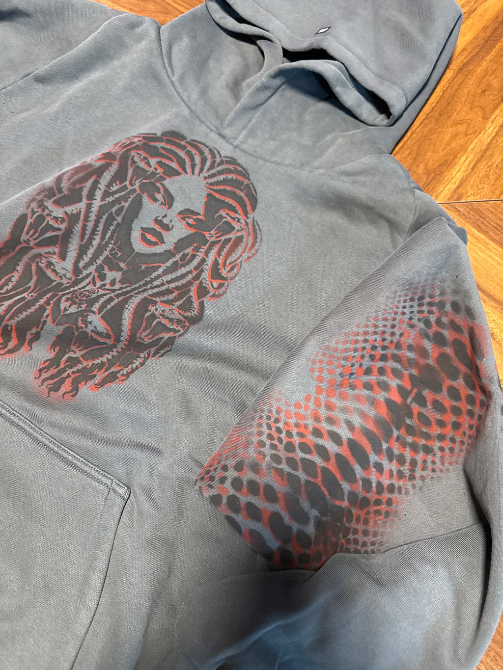 S. A. N. E. exclusive oversize large double layer hoodie
